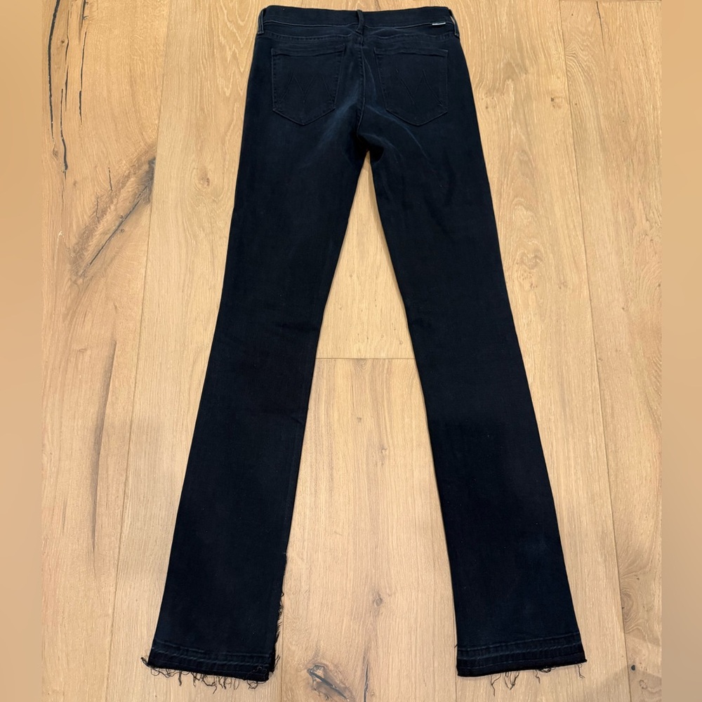 NEW Mother Rascal Slit Undone Hem Jeans - size 27 - Picture 4 of 8